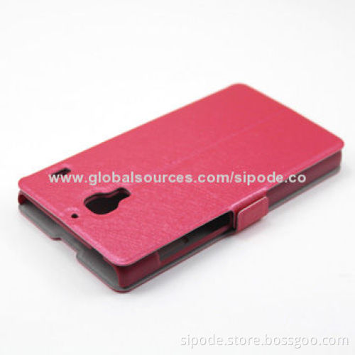 Slim Folio Leather Mobile Phone Case for iPhone 6